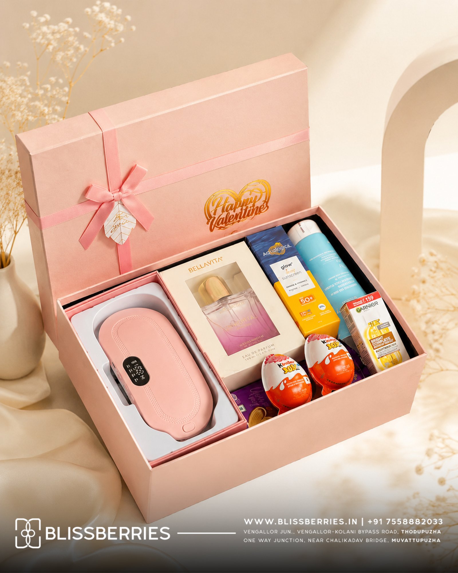 HS17 - Periods Cramp Massager, Chocolates Combo