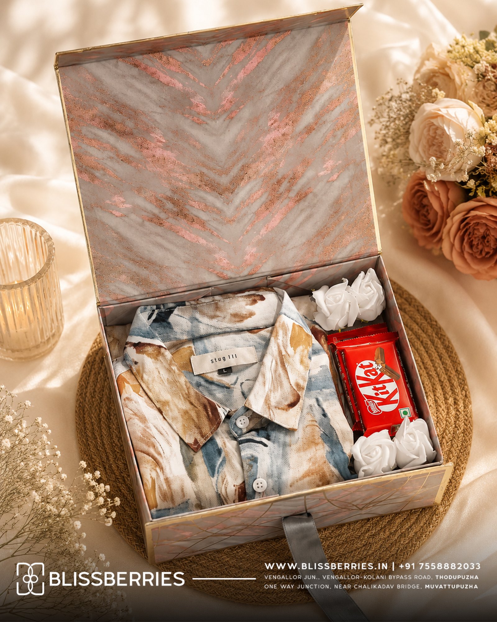HS39 -Chocolates, Flower Combo
