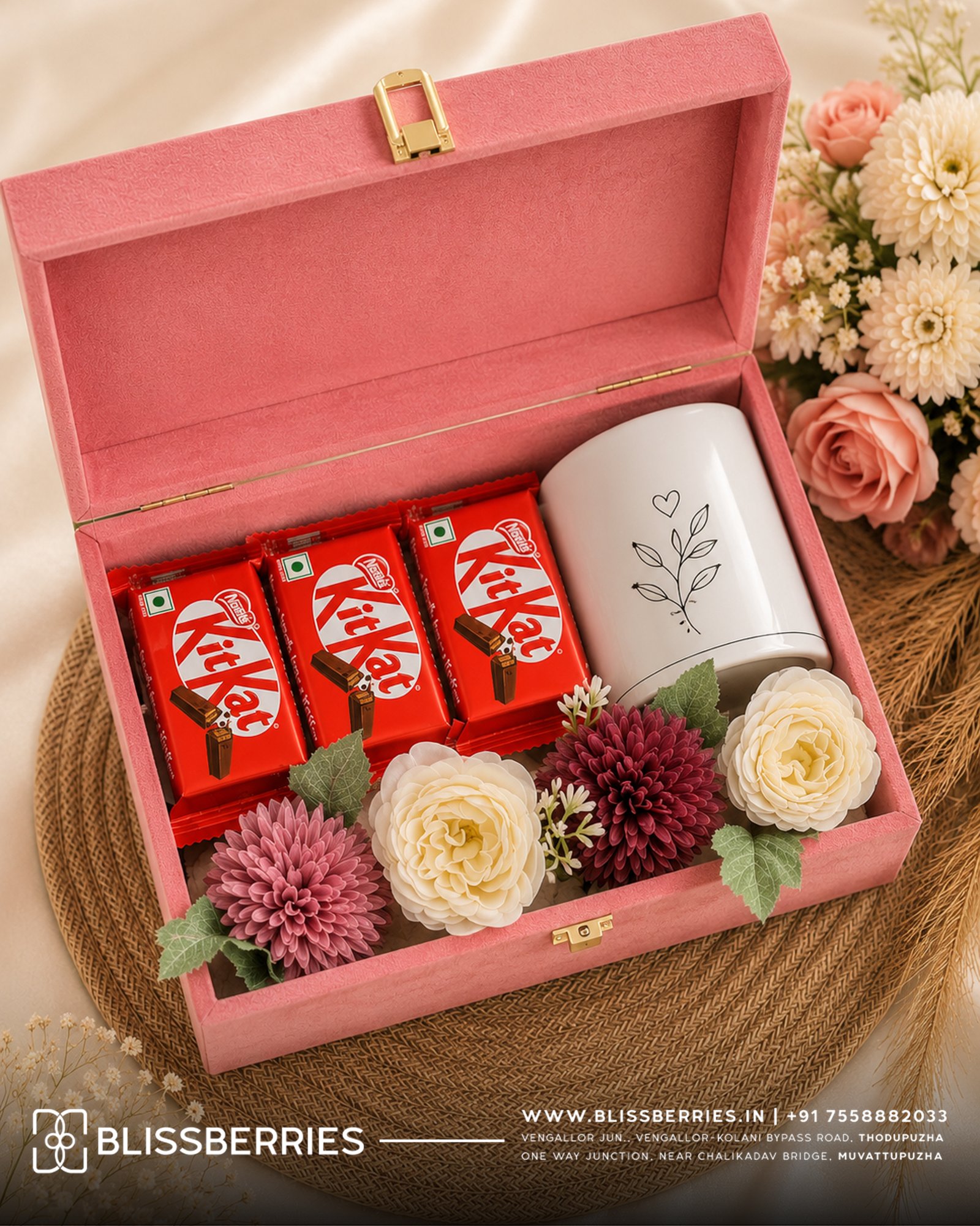 HS41 - Shirt, Chocolates, Flower Combo