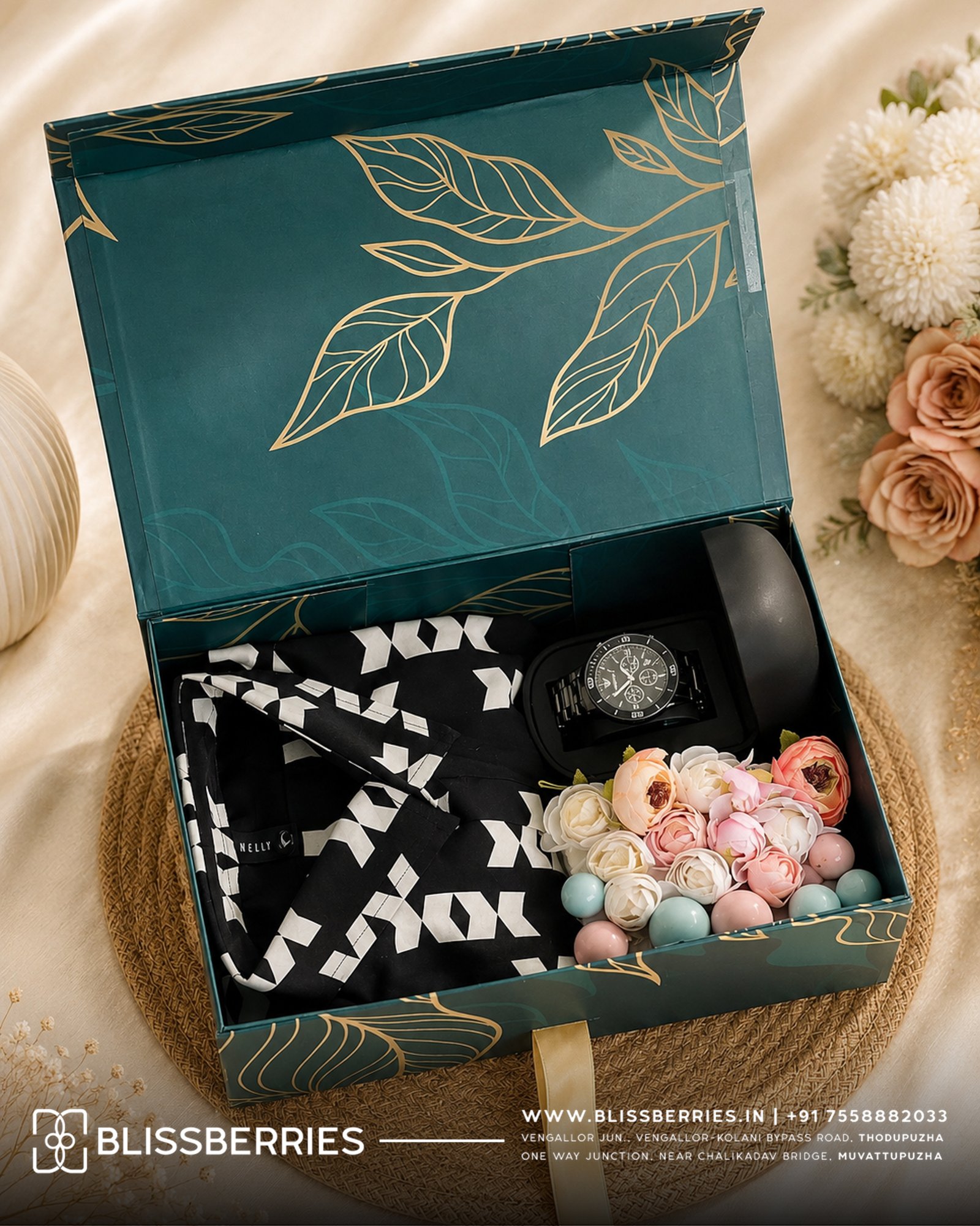 HS44 -   Chocolates, Flower Combo