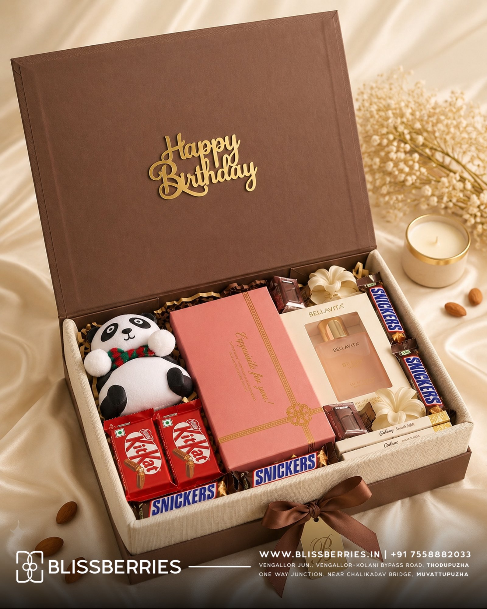 HS57 -   Frame, Perfume, Chocolate Combo